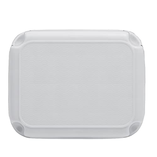 Rubbermaid Step Stool 9.5-Inch High White Plastic Small Single Step Stool for Kids/Adults in Home/Kitchen/Laundry/Garage/Bathroom - color: White, size: 1 ct (Pack of 1)
