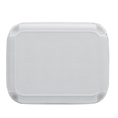 Rubbermaid Step Stool 9.5-Inch High White Plastic Small Single Step Stool for Kids/Adults in Home/Kitchen/Laundry/Garage/Bathroom - color: White, size: 1 ct (Pack of 1)