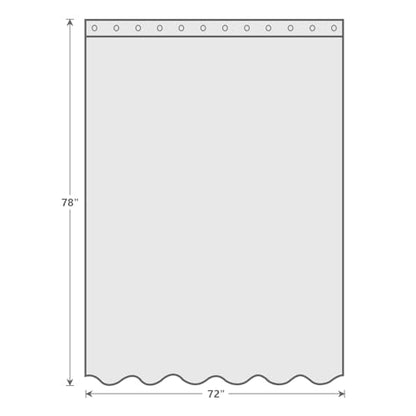 EurCross Long White Shower Curtain Liner 72 x 78 inches, Machine Washable High Grade Water Repellent Fabric Curtain Liner for Shower Bathroom 78 inch Length - color: White, size: 72"W x 78"L (Pack of 1)