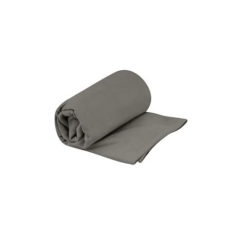 Sea to Summit Drylite Towel, Lightweight Camping and Travel Towel - color: Beluga, size: Small