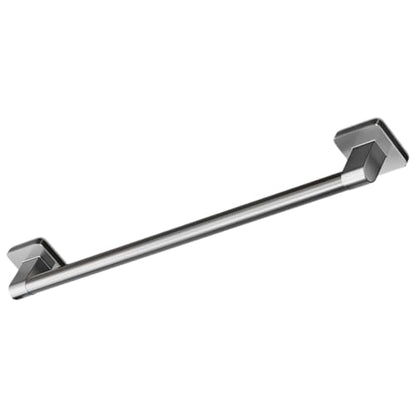 ULTECHNOVO Punch-Free Adhesive Towel Bar Holder 40Cm Gray Heavy Duty Wall-Mounted Towel Rail for Bathroom Kitchen and Laundry Room Storage