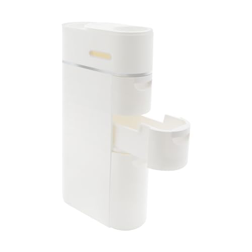 30.9 in Narrow Bathroom Floor Cabinet with 3 Drawers for Bathroom | Freestanding Storage Cabinet Tall White ABS Slim Storage Cabinet for Kitchen, Bedroom & Small Spaces - size: 30.9 In