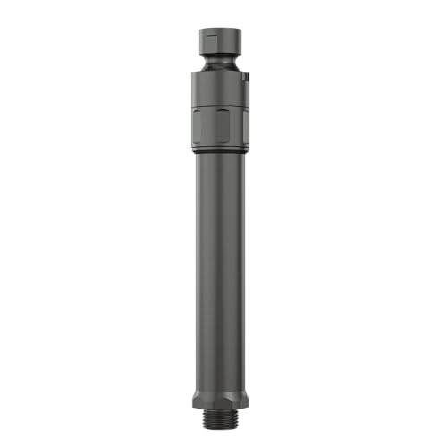 HammerHead Showers® Solid Metal 3-Spray Handheld Shower Head with Long Hose and Holder - GRAY - 2.5 GPM High Pressure Shower Head with Handheld Sprayer - WIDE, MASSAGE, and MIST Sprays - color: HammerHead Gray, size: 2.5 GPM Standard