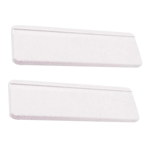 Healifty 2pcs Diatomite Absorbent Washbasin Mats Non Slip Water Absorbing Pads for Bathroom Cups Toothbrush Soap Holder Quick Drying Indoor Countertop Protection