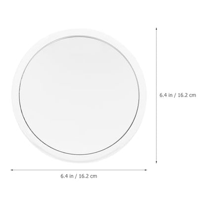 Luxshiny Magnifying Makeup Mirror with Suction Cup 162mm Round Vanity Mirror 20x Magnification for Bathroom and Travel Use