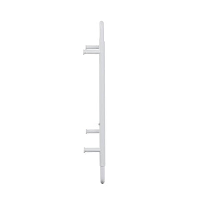 Swiss Madison Ivy 8-Bar Electric Towel Warmer Heated Towel Racks for Bathroom in Matte White - color: White