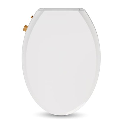 VOVO Nature 7 Non-electric Bidet Toilet Seat, Fits Elongated Toilets, Ambient Water Temperature, Easy Installation - White - size: Nature 7 (Elongated)
