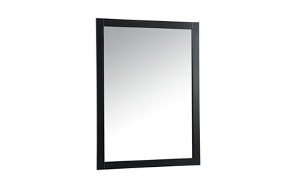 Envision, Aqua Vanity Mirror 48X36 Inch in, Modern, Black - color: Black, size: 36"L X 48"W
