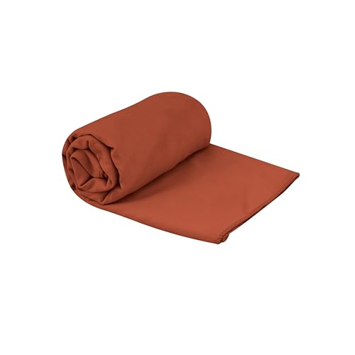 Sea to Summit Drylite Towel, Lightweight Camping and Travel Towel - color: Picante, size: Medium