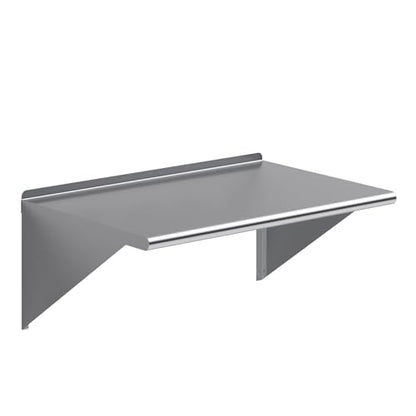 AmGood 24 in. x 36 in. Stainless Steel Wall Shelf | NSF | Metal Shelving | Garage, Laundry, Storage, Utility Room | Restaurant, Commercial Kitchen - size: 24 in. x 36 in.