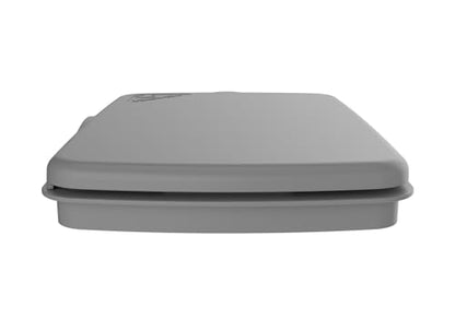 Rev-A-Shelf 32 Qt Under Sink Garbage Can Lid for Base Kitchen and Bathroom Cabinet, Replacement Plastic Trash Bin Lid Only, Grey, RV-32-LID-14-1 - color: Gray, size: 32 QT