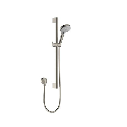 hansgrohe Vernis Blend 11-inch 3-Spray Handshower with Slide Bar and Hose, Rain, IntenseRain, Handheld Shower Head System in Brushed Nickel, 04971820 - color: Brushed Nickel, size: 1.5