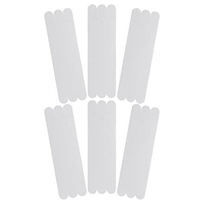 SOLUSTRE 6pcs Non-Slip Tape for Bathroom Adhesive Bath Treads Shower Accessories Bathtub Stickers - size: 6 pcs
