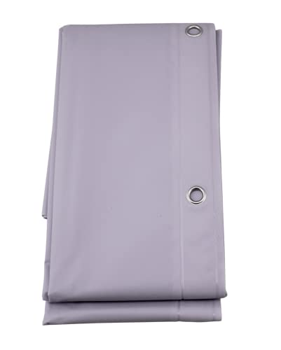 Dependable Industries inc. Essentials Premium 6 Guage PEVA Shower Curtain Liner - PVC Free Magnetized Bottom Odorless with Rustproof Grommets (Lilac) - color: Lilac