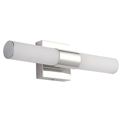 Bathroom Vanity Light Fixture, 16" Inches 8W 6000K Chrome LED Mirror Lights for Bathroom Wall Sconces Bar Lighting - size: 16 in-8W-6000K