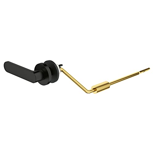 GROHE 491402430 Essence Left-Hand Trip Lever, Matte Black - color: Matte Black