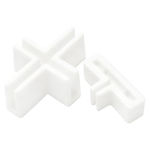Lovelysp 30PCS White Plastic partition Boards Drawer partitions Kitchen Drawer separators Suitable for Adjustable Dressing Table Tools DIY Decorative partition Accessories