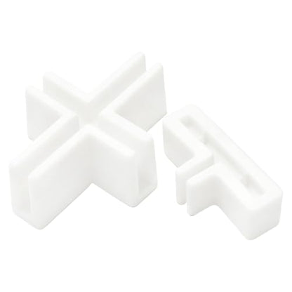 Lovelysp 30PCS White Plastic partition Boards Drawer partitions Kitchen Drawer separators Suitable for Adjustable Dressing Table Tools DIY Decorative partition Accessories