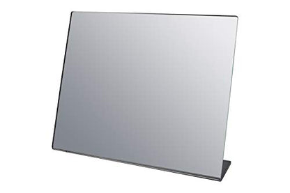 Marketing Holders Acrylic Easel Mirror 10" x 8" Slant Back Portable Lucite Countertop Stand Perfect for Professional and Home Use Makeup Application or Hair Styling - size: 8"L x 10"W