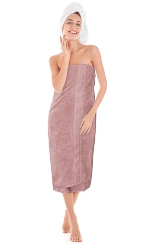 Utopia Towels Jumbo Bath Sheets, 2 Pack, 35x70 in, 600 GSM Cotton, Dusty Pink - color: Dusty Pink, size: 2 Piece Bath Sheet