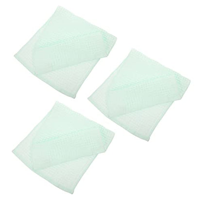 ULTECHNOVO 3Pcs Waffle Cotton Towels Fast Drying Bath Towel for Adults Highly Absorbent Hand Face and Head Towels for Spa Bathroom Gym and Home Use