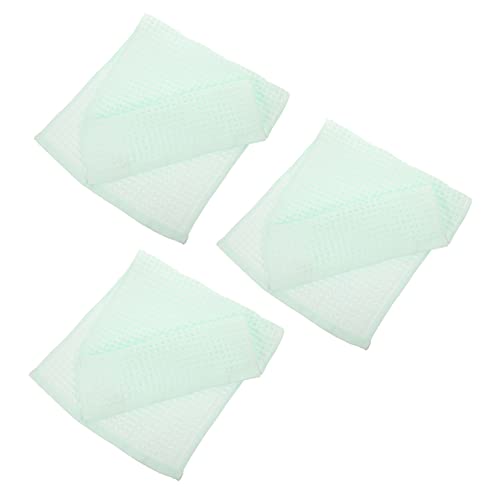 ULTECHNOVO 3Pcs Waffle Cotton Towels Fast Drying Bath Towel for Adults Highly Absorbent Hand Face and Head Towels for Spa Bathroom Gym and Home Use