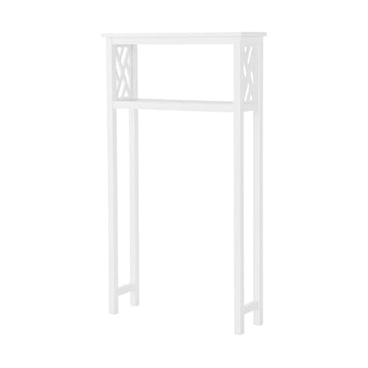 Alaterre Furniture Coventry Over the Toilet Storage Shelf, White, 27” x 48”