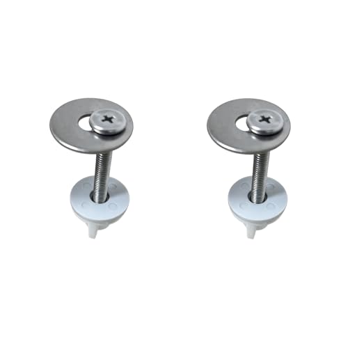 Toilet Seat Black Round,with Quick Release Screw, Soft Close, Never Loosen, No Slam