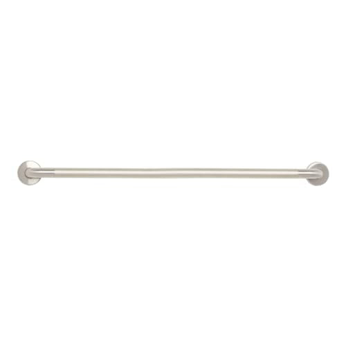Seachrome 42" Wall Mount Grab Bar, 1 ¼" Diameter, Concealed Flanges, ADA Compliant, Peened with Satin Ends - size: 42 Inch