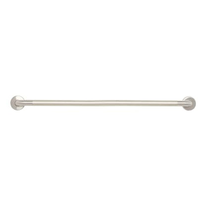 Seachrome 36" Wall Mount Grab Bar, 1 ¼" Diameter, Concealed Flanges, ADA Compliant, Peened with Satin Ends - size: 36 Inch