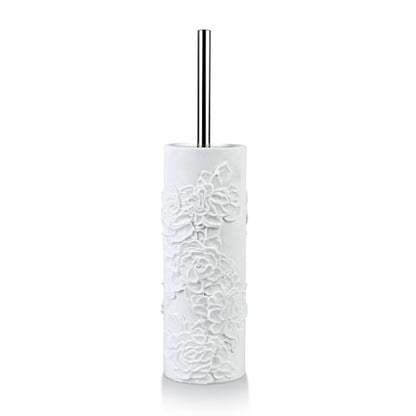 Toilet Brush and Holder Set for Bathroom, Stylish and Durable Cleaning Tool with Modern Design, Compact for Efficient Cleaning - style: 3D Floral