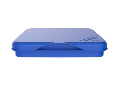 Rev-A-Shelf 27 Qt Under Sink Garbage Can Lid for Base Kitchen and Bathroom Cabinet, Replacement Plastic Trash Bin Lid Only, Blue, RV-1024-LID-22-1 - color: Blue, size: 27 QT