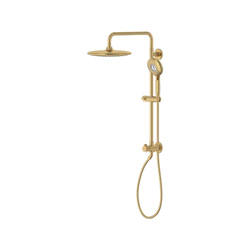 American Standard 24" Spectra Versa Shower System, Rain Head, Brushed Gold - color: Brushed Gold