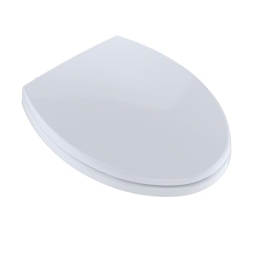 TOTO® SoftClose® Slow Close Elongated Toilet Seat and Lid, Cotton White - SS114#01 - color: Cotton White, size: Elongated