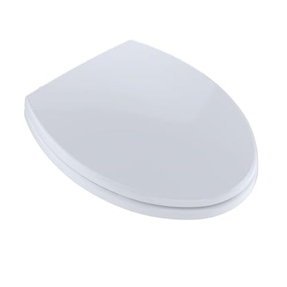 TOTO® SoftClose® Slow Close Elongated Toilet Seat and Lid, Cotton White - SS114#01 - color: Cotton White, size: Elongated