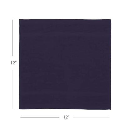 Avalon Towels Plum Washcloths Bulk Pack of 36 (12x12 inches) - 100% Cotton Washcloths & Face Towels - Highly Absorbent & Soft Wash Cloths for Showering, Wash Rags for Body & Face Cloths - color: Plum