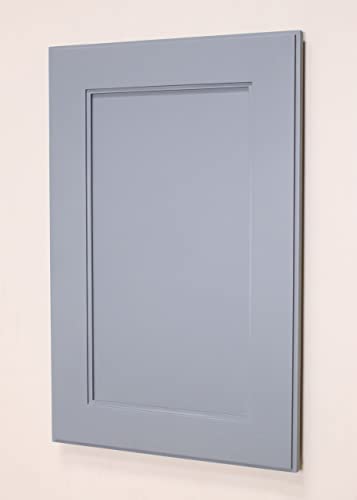 Shaker Style Medicine Cabinet - No Mirror! (Dark Gray, 14x24) - color: Dark Gray Plain, size: 14x24