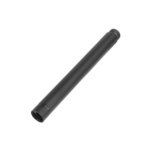 Shower Head Extension Arm, Shower Extender Water Outlet- Lowers Existing, Shower Pipe Extension for Bathroom, Made of Solid Metal Stainless Steel(8 Inch, Matte Black) - color: Matte Black, style: 8 Inch