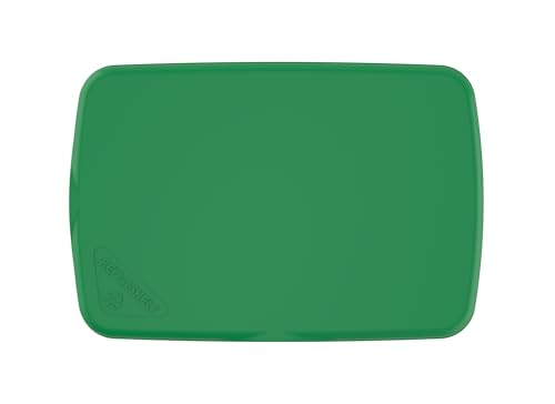 Rev-A-Shelf 32 Qt Under Sink Garbage Can Lid for Base Kitchen and Bathroom Cabinet, Replacement Plastic Trash Bin Lid Only, Green, RV-32-LID-G-1-40 - color: Green, size: 32 QT