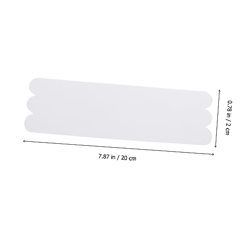 TIDTALEO 36pcs Non Slip Slip Strips for Bath Safety Transparent Shower Stickers Adhesive Bath Treads for Bathtubs Showers Stairs and Floors - size: 36 Pcs