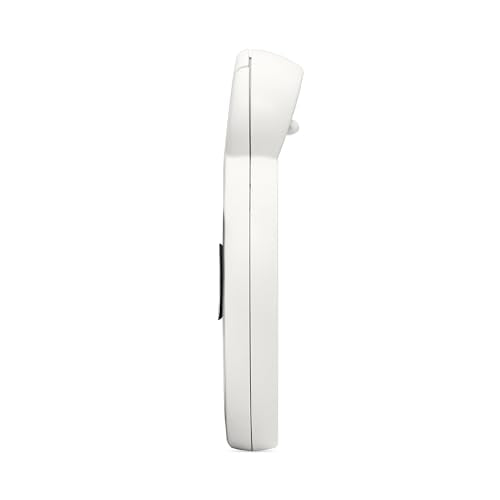 Zadro Magnification Lighted Compact Mirror with LED Light & Retractable Suction Cups – Travel Makeup Mirror, Cool White 6400K Lighting, Battery Operated, Made in USA (White, 10X | 4.3" L x 3.5" W) - color: White