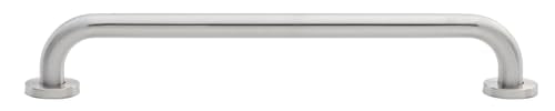 Commercial 24 Inch Stainless Steel Restroom Grab Bar, 1" Diameter Wall Mounted Grab Bar for Bathrooms and Showers - size: 24"