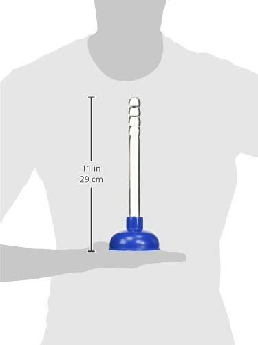William Harvey 090360 Designer Sink Plunger 4" Blue