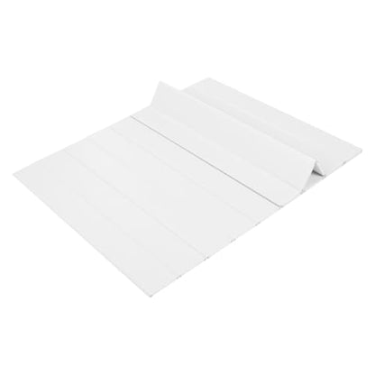Bathtub Tray, 59x31.5in Foldable Bathtub Cover Bath Insulation Cover, PVC Dustproof Shutter Bath Lid Cover Fit Most Tubs, Can Hold Wine Glass, Books - color: White, size: 59x31.5in