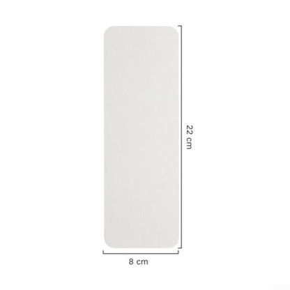 FABULETTA Diatomite Drying Mat for Kitchen and Bathroom Counters – Absorbent Stone Mat, Quick-Dry, For Easy-Clean, Non-Slip, For 8x8 cm to 30x8 cm Sizes, White(22x8cm) - size: 22x8cm