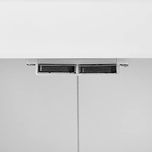 Crosley Furniture Savannah 2-Piece Wall Kitchen Storage Cabinet, Cabinets for Laundry, Bathroom, White - color: White, style: 2-Piece Bathroom Cabinet