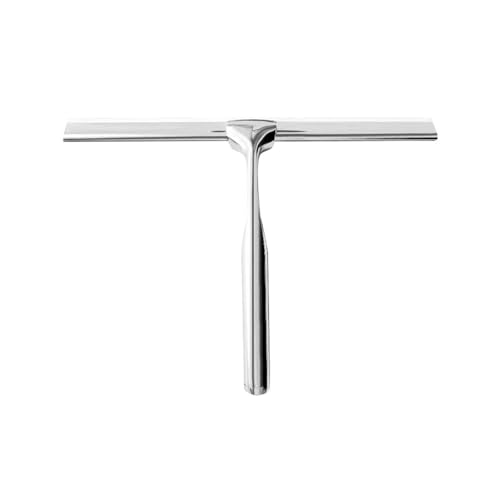 Stainless Steel Shower Scraper Shower Mirror Squeegee Antiskid Handle Corrosion Resistance for Bathroom Tool,Silver,Style A - size: Style A