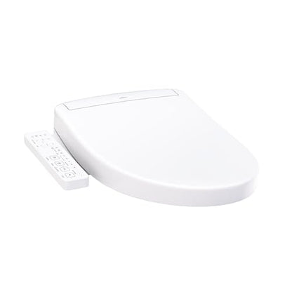 TOTO® WASHLET® S2 Electronic Bidet Toilet Seat with Instantaneous Water Heating, PREMIST and EWATER+ Wand Cleaning, Elongated, Cotton White - SW3346#01 - color: Cotton White, size: Elongated