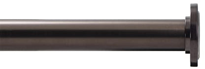 Ivilon Tension Curtain Rod - Spring Tension Rod for Windows or Shower, 16 to 24 Inch. Oil Rubbed Bronze ORB - color: Oil Rubbed Bronze