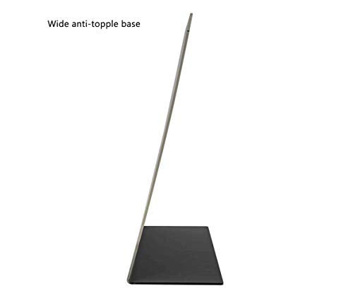 Marketing Holders Acrylic Easel Mirror 9" x 12" Slant Back Portable Plexiglass Countertop L Shaped Stand Perfect for Professional and Home Use Makeup or Hair Styling - size: 12"L x 9"W